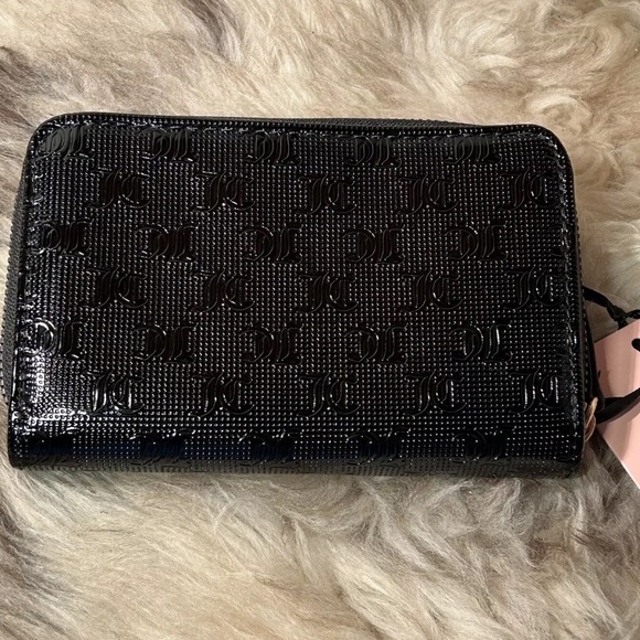 NWT Juicy Couture Simply Perfect Multi Compartment Bifold Wallet - Black - Picture 4 of 7